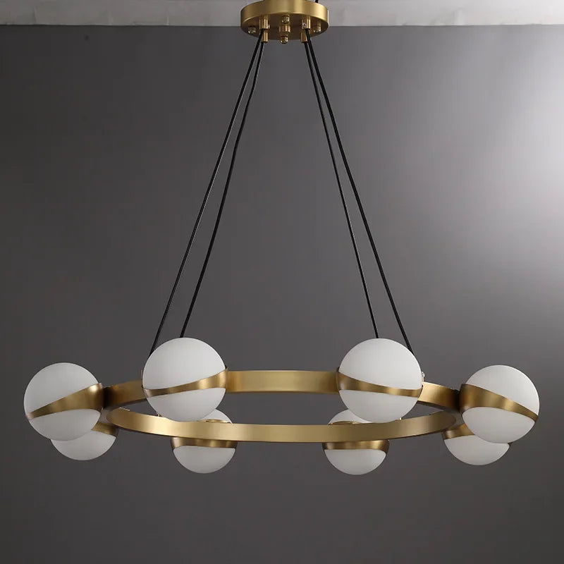 Modern Acrylic circular LED Pendant Lights for Living Dining Room Kitchen Table Bedroom Home Decor Hanging lamp lusters Fixture