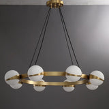 Modern Acrylic circular LED Pendant Lights for Living Dining Room Kitchen Table Bedroom Home Decor Hanging lamp lusters Fixture