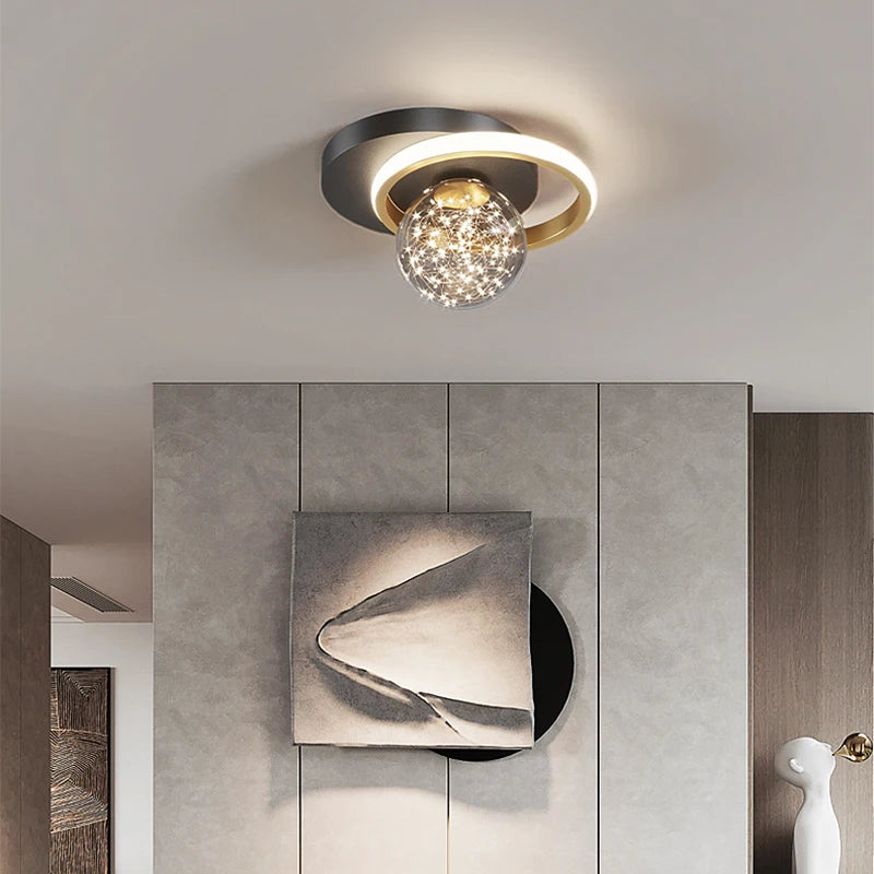 Modern LED Aisle Ceiling Light - Minimalist Corridor & Closet Flush Mount