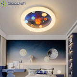 Minimalist Bauhaus Planet Cartoon Cute Bubbles Creative LED Home Ceiling Light Lustre Lamp for Living Room Decoration Chandelier