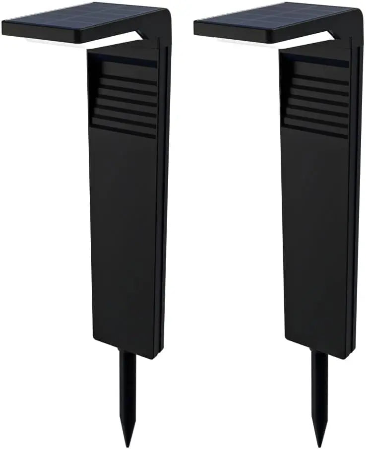 Solar Pathway Lights Outdoor Bright Garden Lawn Lamp (1-Pack / 2-Pack) - Waterproof Solar-Powered Landscape Lighting for Yard & Patio