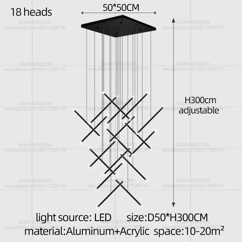 Nordic Pendant Light Modern Living Room Dining Table Lighting Lounge Hanging Restaurant Attic Chandelier Bedroom Ceiling Lamp