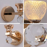 Modern Gold Luxury Minimalist Wall Lamp LED Light Living Room Bedroom Bedside Background Corridor Aisle Indoor Lighting Fixture