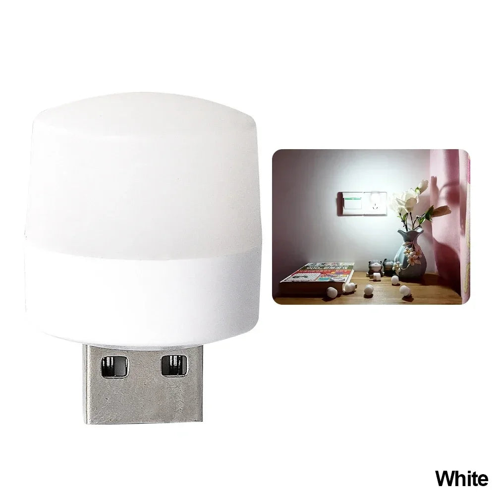 Mini USB Car LED Light - 1/2PCS Auto LED Interior Atmosphere Lamp