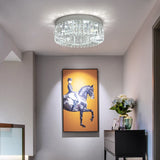 Gold Modern Crystal Chandelier - Luxury LED Ceiling Light for Living Room