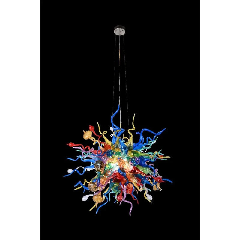 Minimalist Ceiling Light 2026 Designer White Lincoln Murano Glass Pendant Lamp Luster Dimmable Adjustable For Living Dinin