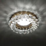 Gold Led Downlights GU10 MR16 Ceiling Light Recessed Down Light Round 75mm Cutout Spot Light Indoor Lighting Fixture