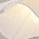 Pendant Lamp LED Nordic Minimalist white fabric flower Chandelier Living Room Bedroom Restaurant Minimalist Home Decor Lighting