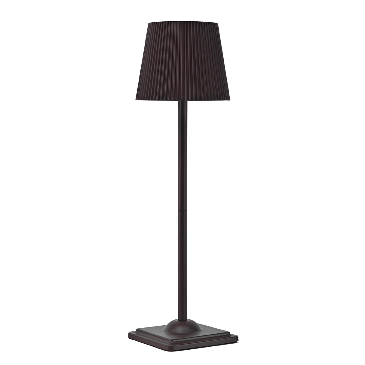 Wireless Rechargeable LED Table Lamp with Touch Stepless Dimming - Portable Cordless Desk Light for Bedside, Hotel & Bar Decor