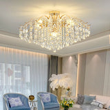 Modern Luxury Crystal Ceiling Chandelier For Living Room Dining Room Bedroom Ceiling Lamp LED Lights Home Appliance AC85-260V