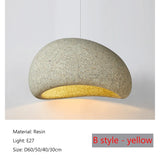 2026 Wabi-Sabi Pendant Lamp - Organic Textured Hanging Light for Dining Table
