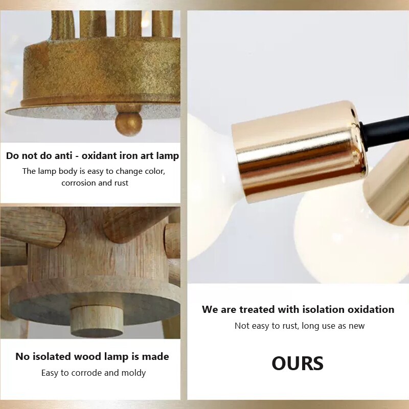 6 Heads LED Modern Ceiling Chandelier Hanging Lamp for Ceiling Dining Living Room Bedroom Hall Home Decor Lndoor Light Fixture