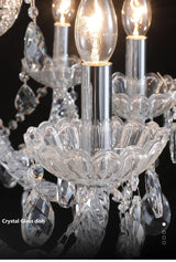Extra Large Crystal Chandelier Lighting Top Grade K9 Crystals Hotel Large Lights For Villa Foyer 110v-220v  Luxury 3/4  Layers
