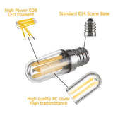 Mini COB LED Appliance Bulb - Cold White & Warm White Light for Refrigerator