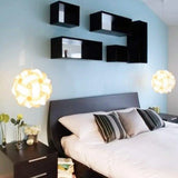 Modern Creative IQ DIY Puzzle Light Nordic Pendant Lamp Shade Decoration Chandelier Hanging Lighting （self-install）