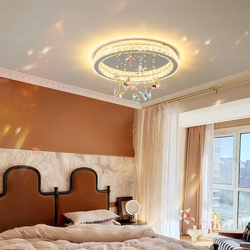 Nordic home decoration salon bedroom decor smart led lamp lights for room dimmable Ceiling light lamparas indoor lighting
