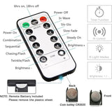 Curtain LED String Lights 8 Modes Fairy Light USB Remote Control Bedroom Holiday Wedding Christmas Decoration Lamp