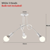 Simple Retro Chandeliers Creative Industrial Style Ceiling Cheap Flush Light Fixtures for Dining Kitchen Lobby Bed Living Room