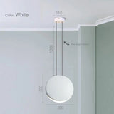 Scandinavian LED Chandelier - Modern Nordic Pendant Lamp for Dining & Kitchen