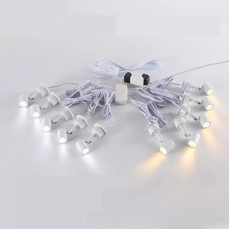 LED Cabinet Lights 12W 10W 6W Downlight Showcase Lamp Model Display Counter Wine Garage Kit Exhibition Case Shelf Mini Spot Light