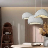 2026 Wabi-Sabi Pendant Lamp - Organic Textured Hanging Light for Dining Table