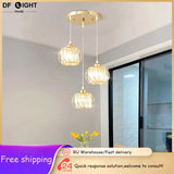 Modern crystal chandelier living room ceiling chandelier bedroom ceiling lamp hallway porch chandelier balcony foyer lighting