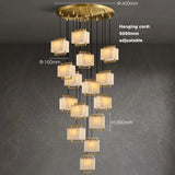 2026 Marble Series Gold Chrome Dimmable Led Chandelier Lighting Lustre Suspension Luminaire Lampen For Living Room