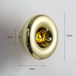 Nordic Wall Light Glass E27 LED Wall Lamp Modern Round Sconces Indoor Lighting Room Decor For Bedroom Living Room Bedside Light