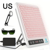 Red Light Therapy Panel Device LED Facial Anti-inflammatory Skin Care Light 660nm850nm Lamp for Anti-Aging Pain Relief