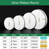 Modern LED Ceiling Lights Bedroom Lighting 48W 36W 24W 18W Round Ceiling Lamp Fixtures for Balcony Entrance Staircase Home Decor