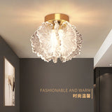 Nordic French Cream-Style Long Line LED Pendant Light - Acrylic Flower Chandelier Lamp for Bedroom Bedside, Dining Room & Living Room