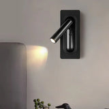 LED Ambient Reading Light Adjustable Recessed Wall Light Wide Voltage 85V-265V Indoor Rotatable Bedside Reading Light