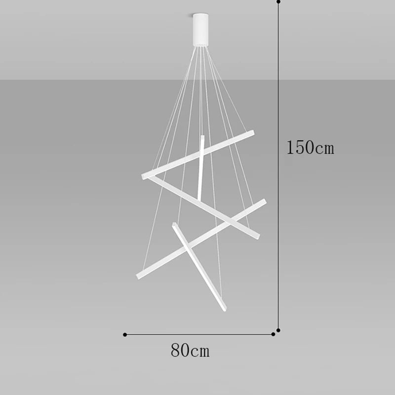 Nordic home decor dining room Pendant lamp lights indoor lighting stair lamp hanging light chandelier lamps for living room