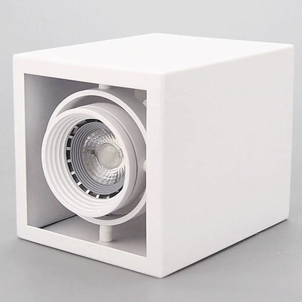 IP65 Waterproof LED Bathroom Ceiling Light - Dimmable GU10 Surface Mount Spot