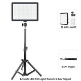 LED Fill Lamp Video Light Panel 2800-7000K Photography Lighting Live Stream Photo Studio Light Kit For Live Stream Tiktok