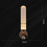 Modern Gold Luxury Minimalist Wall Lamp LED Light Living Room Bedroom Bedside Background Corridor Aisle Indoor Lighting Fixture