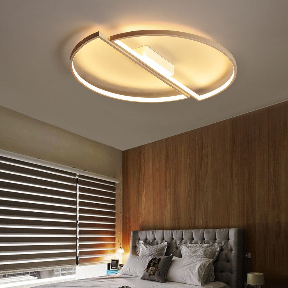 LED Ceiling Light Modern Half Round Circle Ceiling Lamp for Living Room Dining Bedroom Kitchen Decoration Light LED Ceiling Lamp