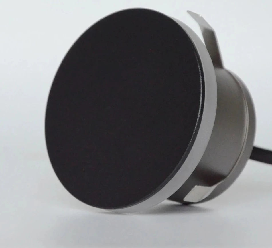 Led Step Light Recessed Wall Lamp Round Stair Lighting Waterproof Indoor & Outdoor Luminaire for Bathroom Yard Balcony Deck