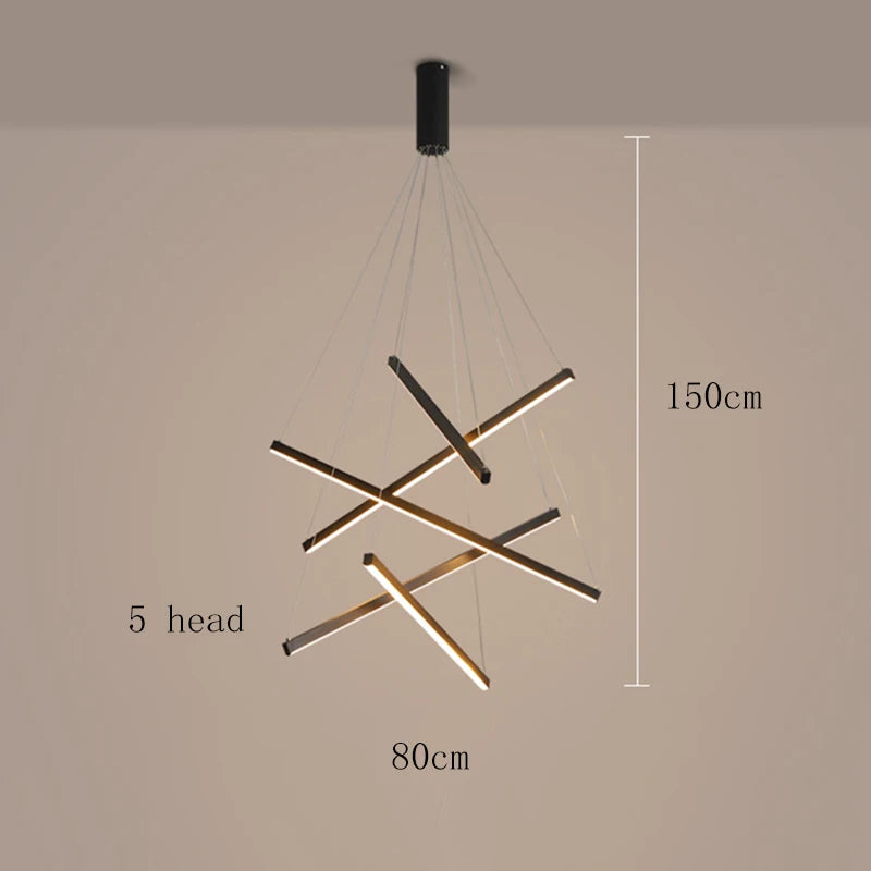 Nordic home decor dining room Pendant lamp lights indoor lighting stair lamp hanging light chandelier lamps for living room