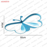 Butterfly Ceiling lights Modern Living Room Girls Bedroom Light Fixture Study Nursery Children's Room LED Ceiling Lamp