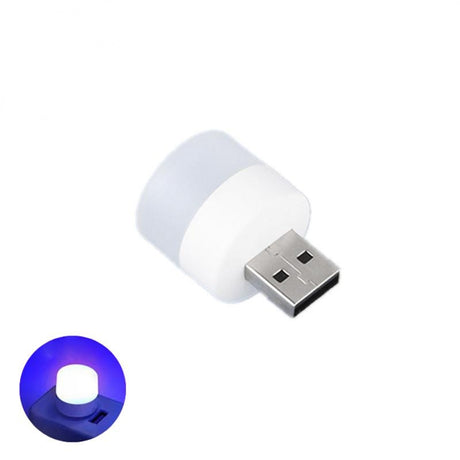 USB Plug Lamp Computer Mobile Power Rechargeable Lamp Book Light LED Eye Protection Reading Light Small Light Night Light