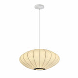 Japanese Wabi-Sabi Handmade Silk Pendant Lamp LED for Living Room Hotel Restaurant Home Decor