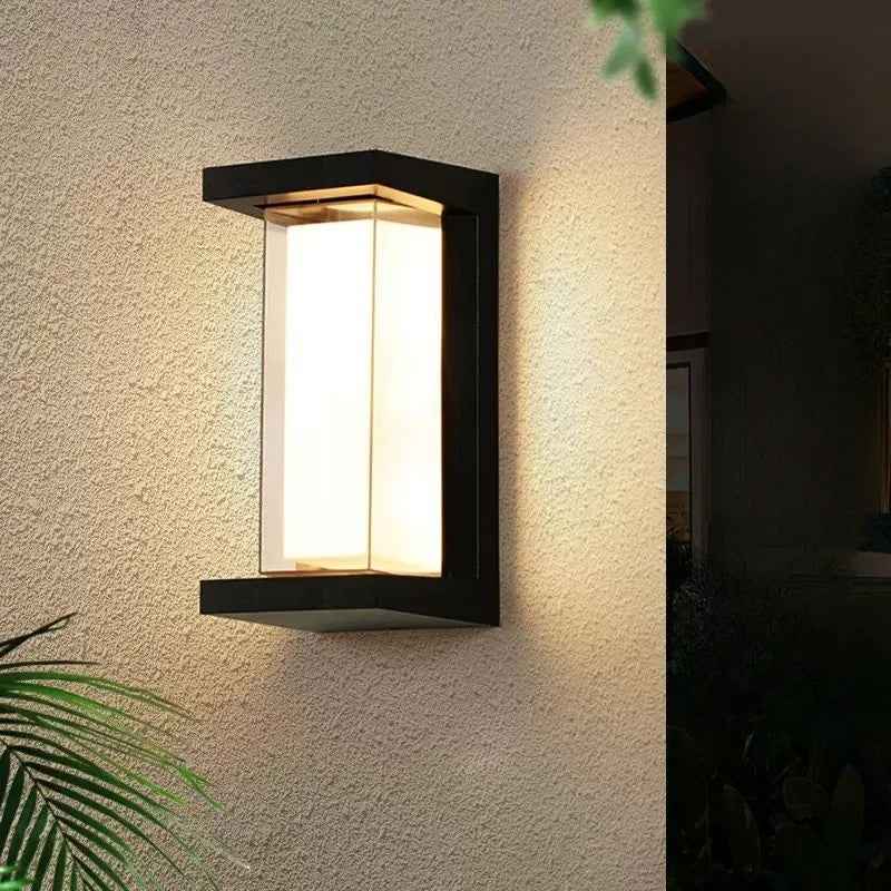 Sports Radar Voice Sensor Wall Light LED Outdoor Waterproof Wall Light 20W AC85-265V IP65 for Porch Balcony Courtyard