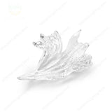 2026 New French Amber Ginkgo Leaf Lustre Chandelier, Custom Can Light Hardware Pendant Lamp for Restaurant, Decor for Ceilings