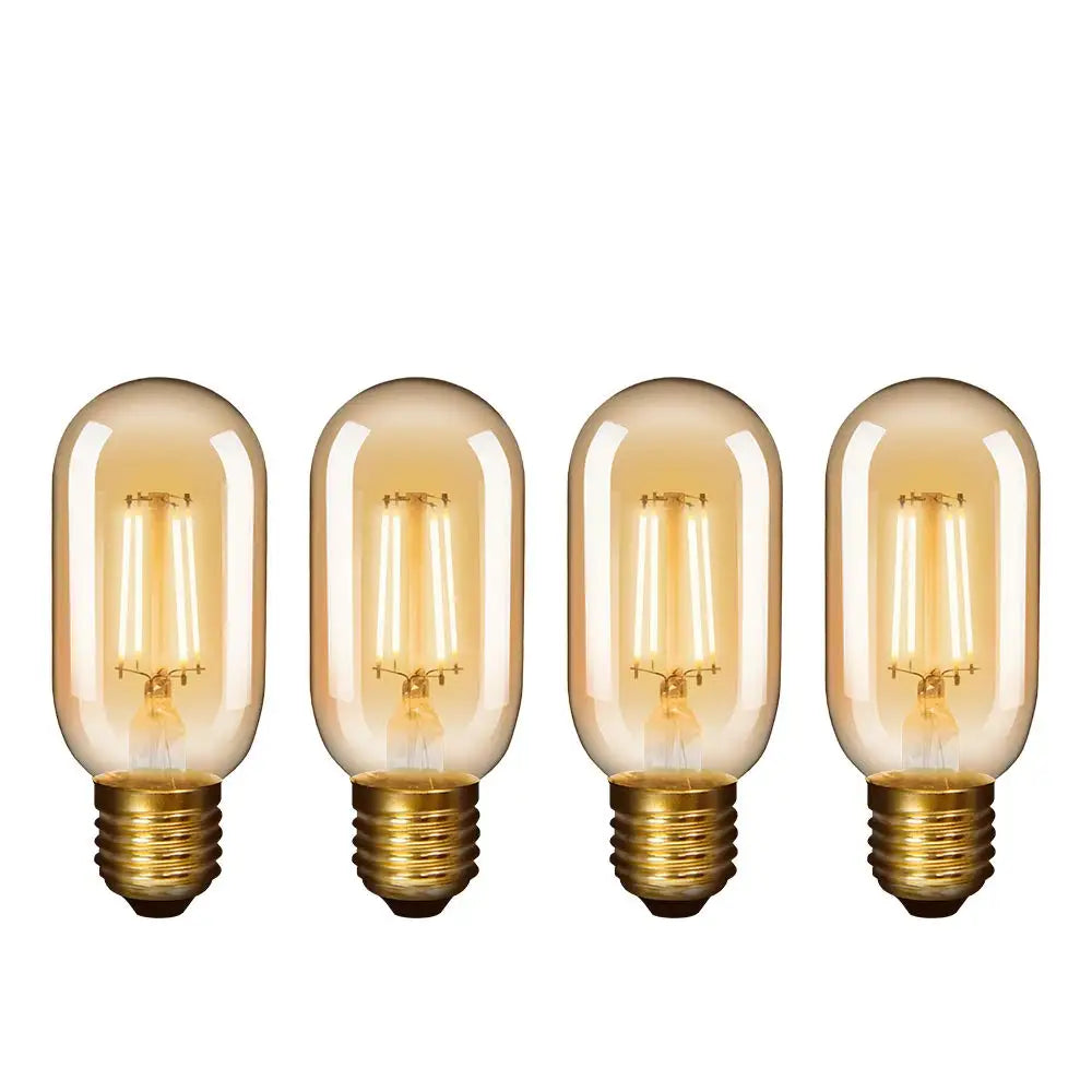 3 heads led ceiling light with T45 Led Bulb Black body E26 E27 socket ceiling lamp for indoor living dining room lighting