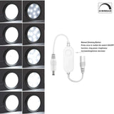 Tuya Wifi 12V LED Under Cabinet Lighting Dimming White/ Warm White Kitchen Counter Furniture Lighting Kit for Alexa Google Home