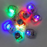 Luminous LED Shoe Lights (10-Pack) - Vibration-Activated Glowing Plastic Electronics Light Modules for Kids Shoes & Crafts