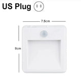 Plug-in LED Motion Sensor Night Light - EU/US/UK/AU - Dusk to Dawn Sensor