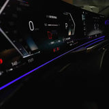 LED for BMW Instrument Ambient Lighting for BMW 2/3/4/7 Series X5 X6 X7 M3 M4 G20 G22 G80 G82 Curved Display Ambient Lighting