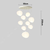 Modern home decor led lights pendant light lamps forstaircase Chandeliers for living room hanging light indoor lighting